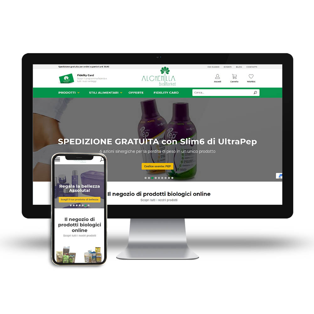 website Alchemilla Biomarket