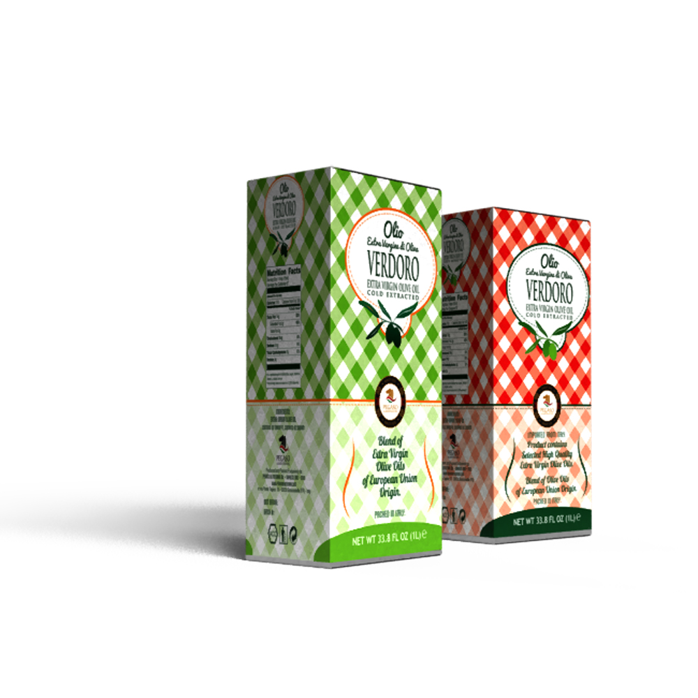 graphicdesign Pegaso Verdoro Olio packaging