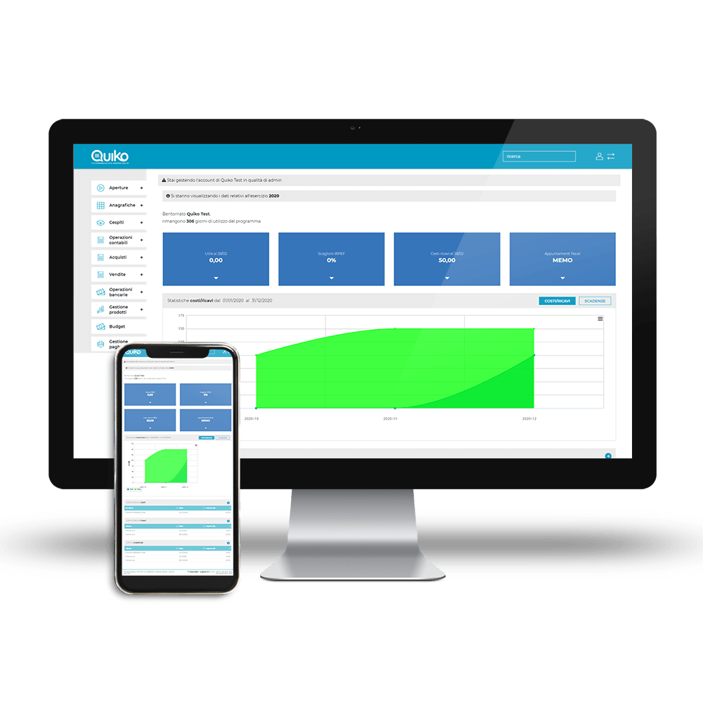 webapp Quiko - e-Commercialista